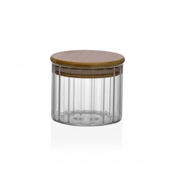 VERSA BARATTOLO BOROSILICATO 9,2X9,2X7,6 CM 