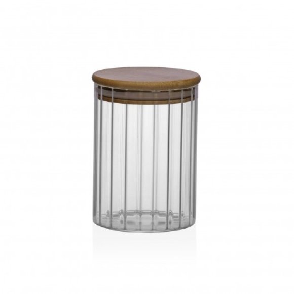 VERSA BARATTOLO BOROSILICATO 12,8X9,2X9,2 CM - 550 ML 