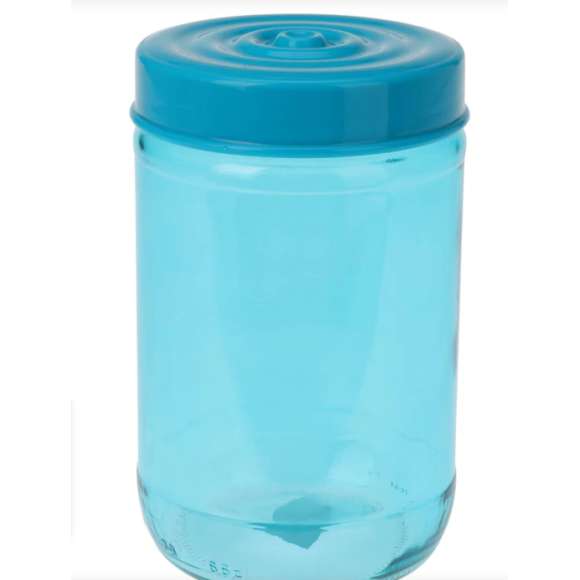 BARATTOLO IN VETRO 660ML COLORE ASSORTITO