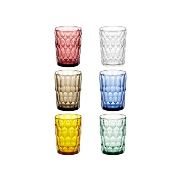 GUZZINI SET 6 BICCHIERI ALTI "VANITY" - COLORI ASSORTITI GUZZINI SET 6 BICCHIERI ALTI "VANITY" - COLORI ASSORTITI