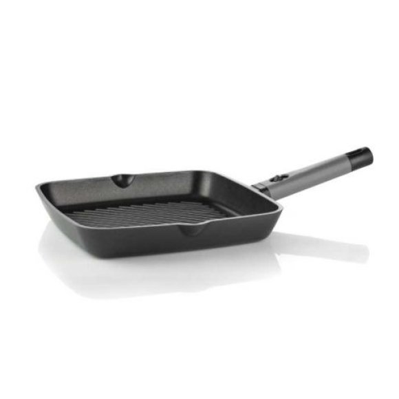 GUZZINI BISTECCHIERA QUADRATA CON MANICO REMOVIBILE - 28x28 CM 