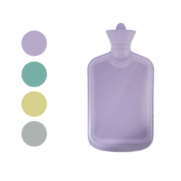 BORSA D'ACQUA CALDA BILAMELLATA 2 LITRI - COLORI ASSORTITI BORSA D'ACQUA CALDA BILAMELLATA 2 LITRI - COLORI ASSORTITI