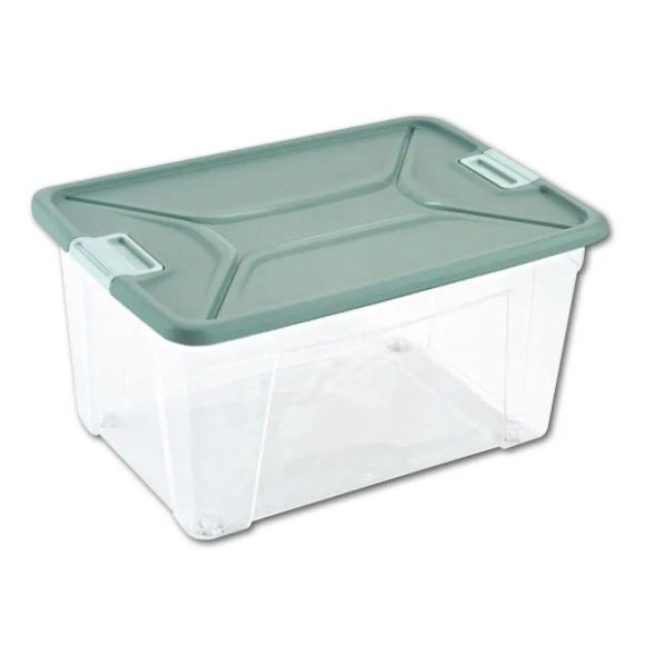 Contenitore Klic Rolly 6 Trasparente Con Coperchio Contenitore Klic Rolly 6 Trasparente Con Coperchio