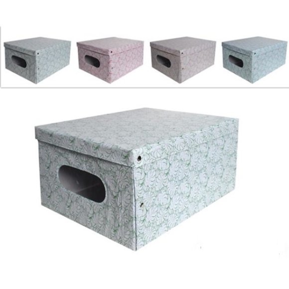 BOX ABITI IN PVC - 50X40X25 CM BOX ABITI IN PVC - 50X40X25 CM