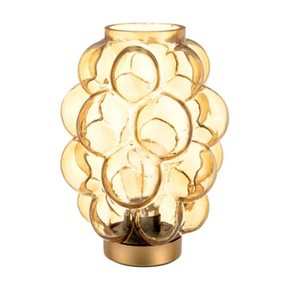 LAMPADA DA TAVOLO BUBBLE - AMBRA