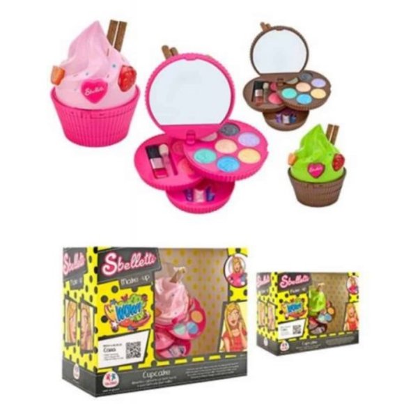 COFANETTO TRUCCHI CUPCAKE 3 LIVELLI