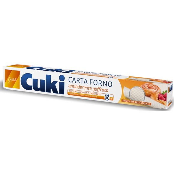 CUKI CARTA FORNO ANTIADERENTE GOFFRATA  - 6 METRI 