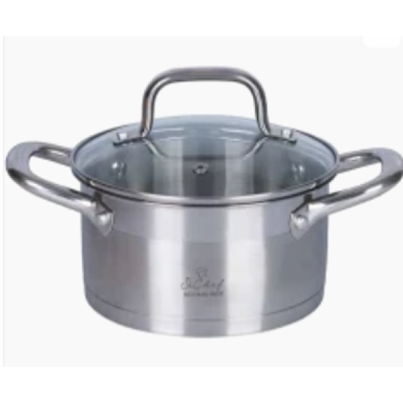 GP&ME CASSERUOLA IN ACCIAIO - 16 CM