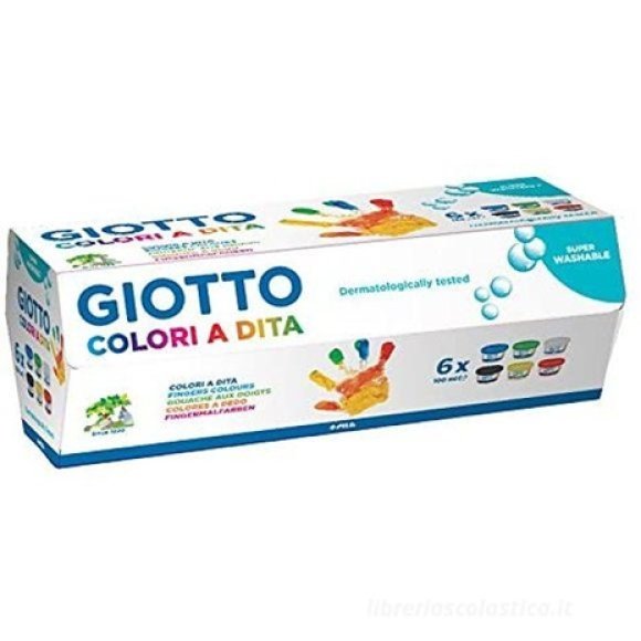 GIOTTO COLORI A DITA 534100 GIOTTO COLORI A DITA 534100