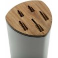 SET 5 COLTELLI CON CEPPO - GRIGIO SET 5 COLTELLI CON CEPPO - GRIGIO