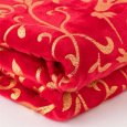 RIVIERA - PLAID SINGOLO "COMETA" - ROSSO RIVIERA - PLAID SINGOLO "COMETA" - ROSSO