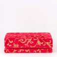 RIVIERA - PLAID SINGOLO "COMETA" - ROSSO RIVIERA - PLAID SINGOLO "COMETA" - ROSSO