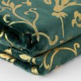 RIVIERA - PLAID MATRIMONIALE "COMETA" - VERDE 