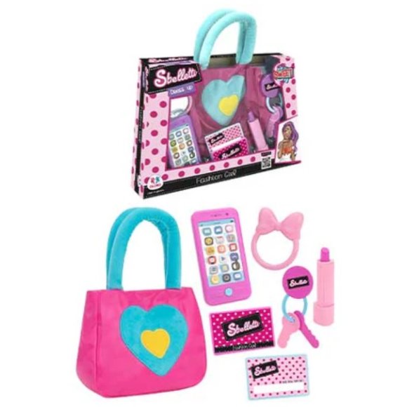 SET GIOCO REALISTICO CON SMARTPHONE GIOCATTOLO PORTAFOGLIO, CHIAVI E ACCESSORI MODA SET GIOCO REALISTICO CON SMARTPHONE GIOCATTOLO PORTAFOGLIO, CHIAVI E ACCESSORI MODA