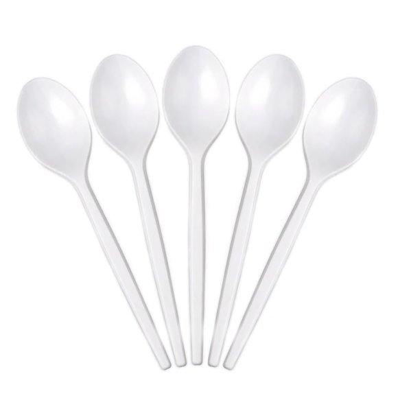 CUCCHIAI IN PLASTICA BIANCHI VESUVIO 20 PEZZI CUCCHIAI IN PLASTICA BIANCHI VESUVIO 20 PEZZI