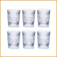 SET 6 BICCHIERI IN VETRO LINEA "DAVIES" DA - 310 ML