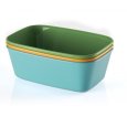 GUZZINI SET 3 CONTENITORI RETTANGOLARE EVERFRESH - 2,15 LITRI GUZZINI SET 3 CONTENITORI RETTANGOLARE EVERFRESH - 2,15 LITRI