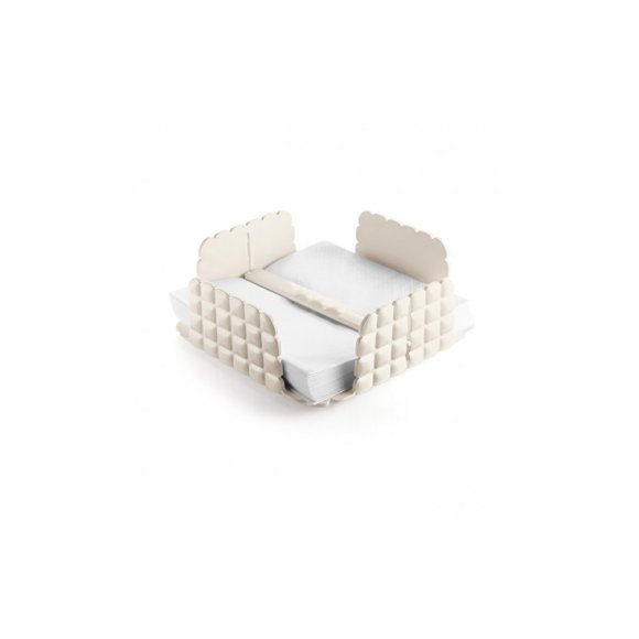 GUZZINI - PORTATOVAGLIOLI ORIZZONTALE "TIFFANY" - BIANCO LATTE GUZZINI - PORTATOVAGLIOLI ORIZZONTALE "TIFFANY" - BIANCO LATTE