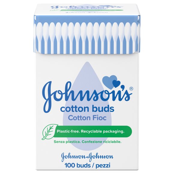 JOHNSON'S COTTON FIOC SCATOLA IN CARTA 100 PEZZI JOHNSON'S COTTON FIOC SCATOLA IN CARTA 100 PEZZI