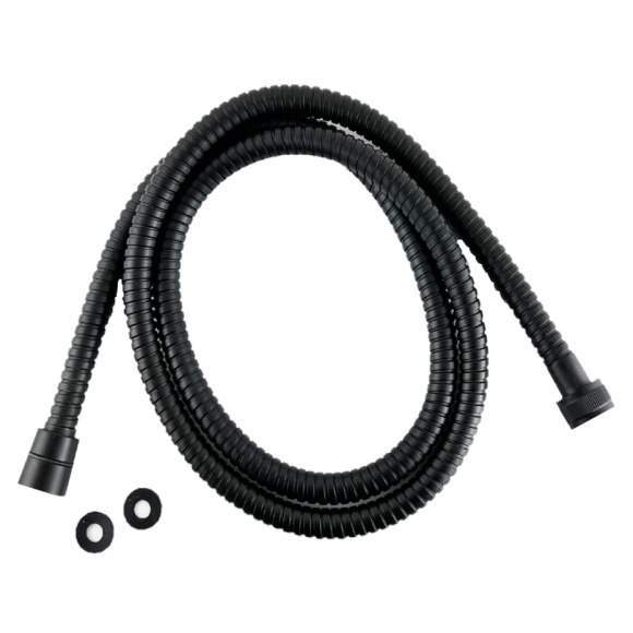 Flexo Plus Black Sat – Flessibile Doccia Nero Opaco/Satinato