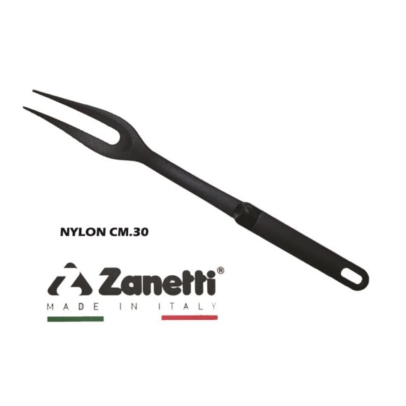 ZANETTI FORCHETTONE IN NYLON BLACK- 30 CM 