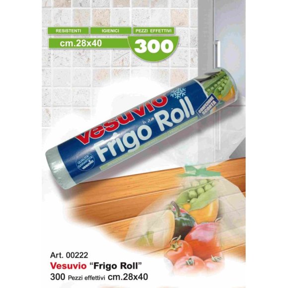 VESUVIO SACCHI FREEZER 300 PEZZI - 28X40 CM