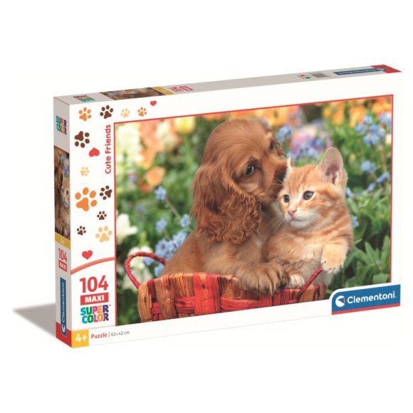PUZZLE 104 MAXI NOLI CUTE FRIENDS PUZZLE 104 MAXI NOLI CUTE FRIENDS