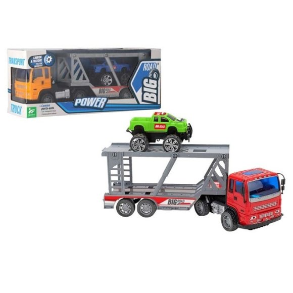 CAMION BISARCA CON AUTO 40850 CAMION BISARCA CON AUTO 40850