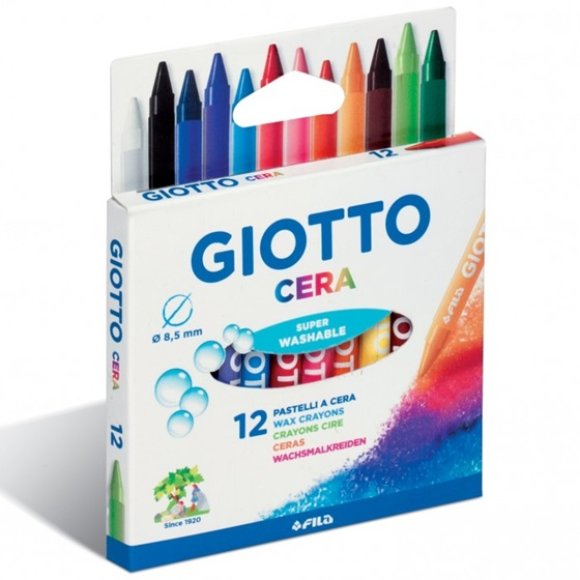 GIOTTO CERA 12 PEZZI 059300 GIOTTO CERA 12 PEZZI 059300