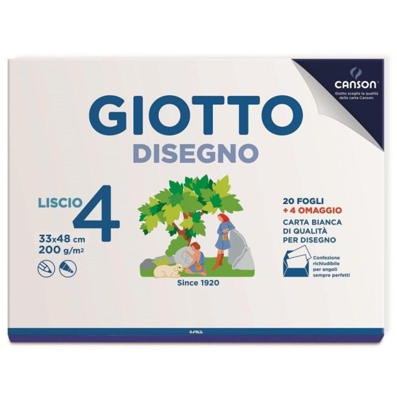 GIOTTO DESIGN A4 LISCIO 583700 GIOTTO DESIGN A4 LISCIO 583700