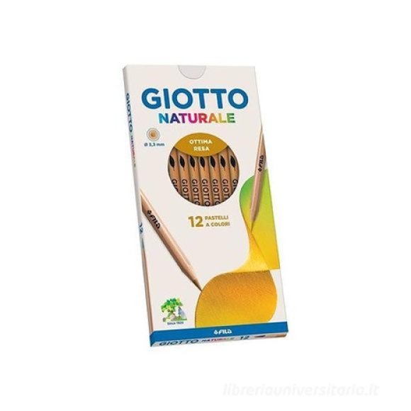 GIOTTO NATURALE 12 PEZZI 210800 GIOTTO NATURALE 12 PEZZI 210800