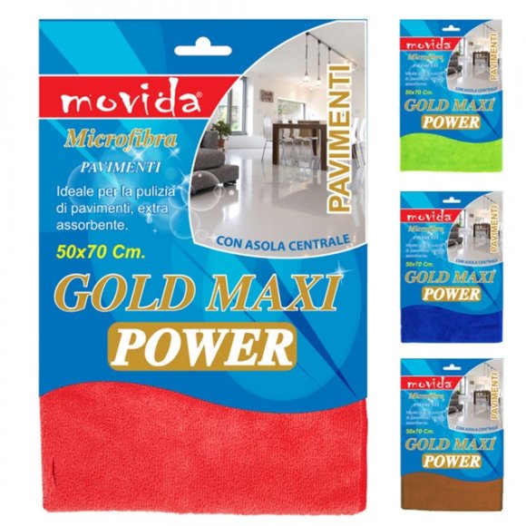 MOVIDA PANNO GOLD MAXI POWER  50X70 - COLORI ASSORTITI