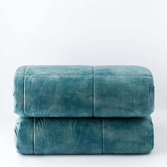 RIVIERA  TRAPUNTA SINGOLA "GOODLY" - BLU DENIM