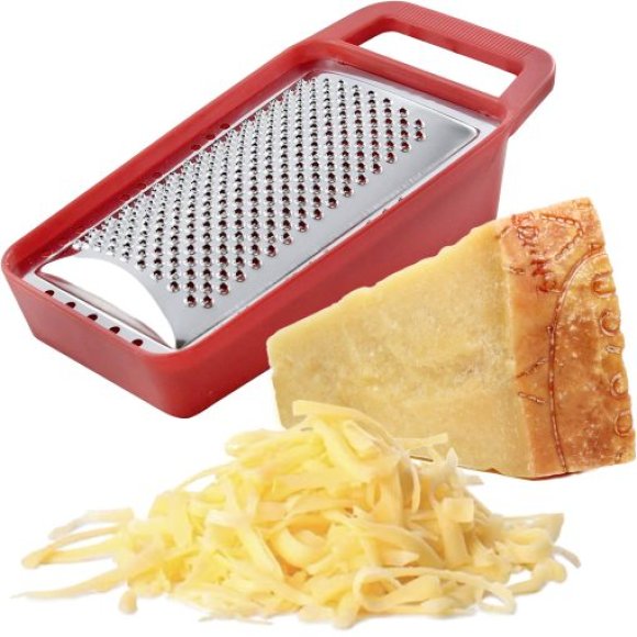 GRATTUGIA CON CONTENITORE IN ACCIAIO INOX 