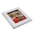 VERSA SOTTOPIATTO GUFO 20X17 CM - BIANCO