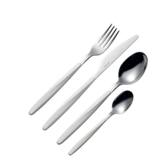 GUZZINI - SET 24 POSATE "MY FUSION" - BIANCO GUZZINI - SET 24 POSATE "MY FUSION" - BIANCO