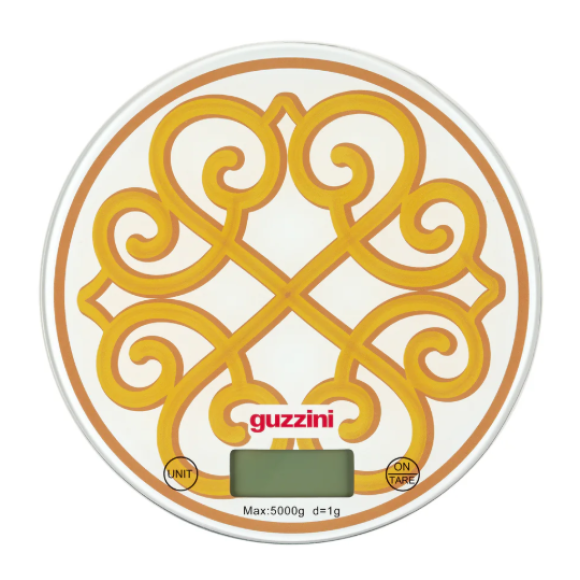 GUZZINI NATALE BILANCIA DA CUCINA DIGITALE "HARMONIA" GIALLO GUZZINI NATALE BILANCIA DA CUCINA DIGITALE "HARMONIA" GIALLO