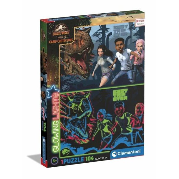 PUZZLE 104 GLOWING CAMP CRETACEUS PUZZLE 104 GLOWING CAMP CRETACEUS