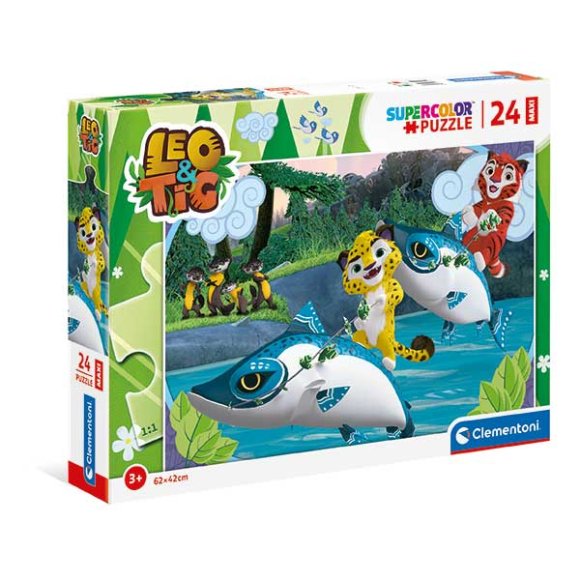 PUZZLE*24PZ MAXI LEO & TIG 24223
