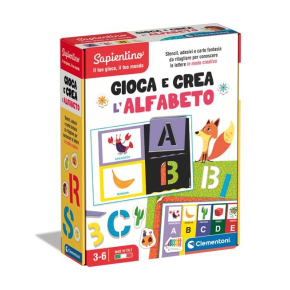 CREA*E GIOCA:ALFABETO 16726