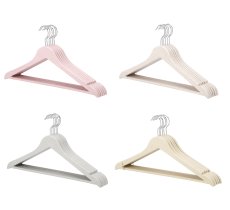 SET 6 GRUCCE LEGNO COMPOSITO - COLORI ASSORTITI 
