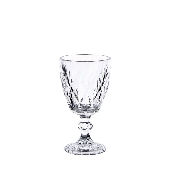 SET 6 CALICI VINO IN VETRO "KREATY"