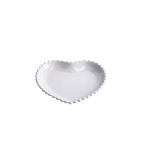 STAR PIATTO CUORE CERAMICA - 25,5x25 CM 