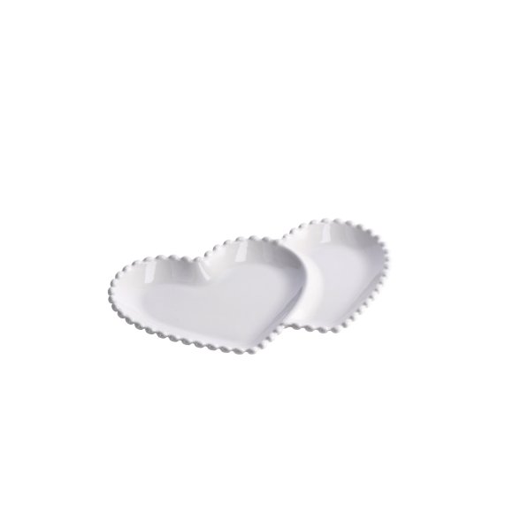 STAR PIATTINO CUORI CERAMICA - 31x18,5 CM STAR PIATTINO CUORI CERAMICA - 31x18,5 CM