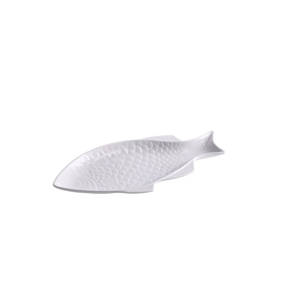 STAR VASSOIO IN CERAMICA FORMA PESCE 33 CM