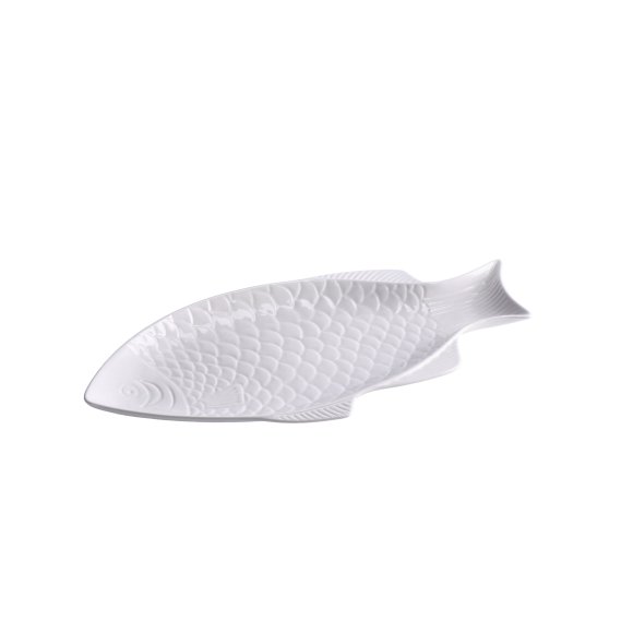 STAR VASSOIO IN CERAMICA FORMA PESCE 41 CM