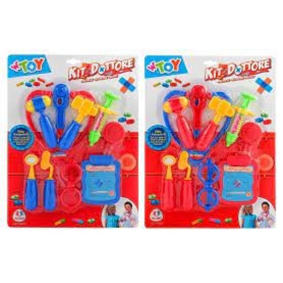 SET DOTTORE CON ACCESSORI 2 COLORI SET DOTTORE CON ACCESSORI 2 COLORI