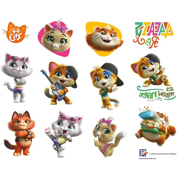 CLEMENTONI TATTO 44 GATTI 