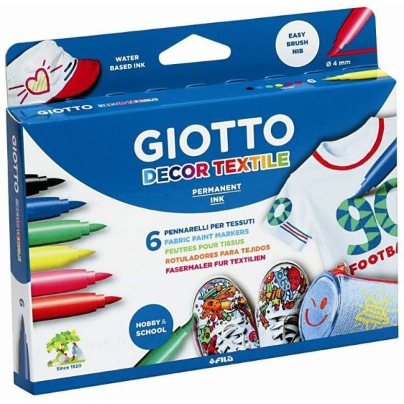 GIOTTO DECOR ASTUCCIO 6 PEZZI GIOTTO DECOR ASTUCCIO 6 PEZZI