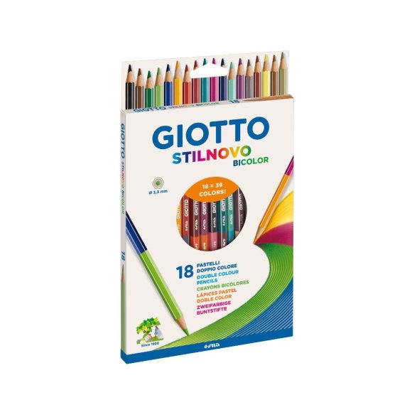 GIOTTO STILNOVO BICOLORE 18 PEZZI GIOTTO STILNOVO BICOLORE 18 PEZZI